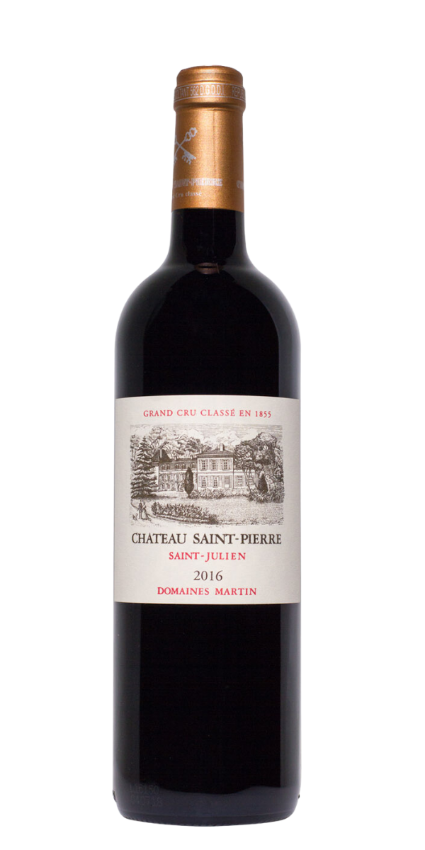 Chateau Saint-Pierre 4eme Cru Classe, Saint-Julien, 2016, 750 ml