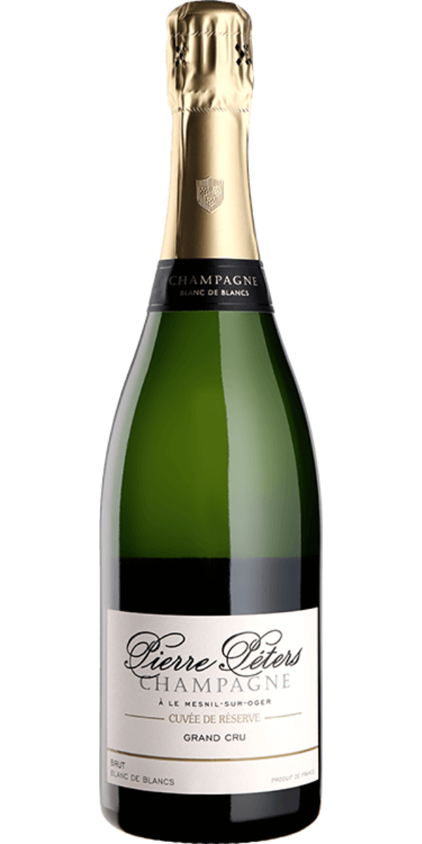Champagne Pierre Peters, Cuvee De Reserve, Blanc de Blancs, Brut Grand Cru, 750 ml