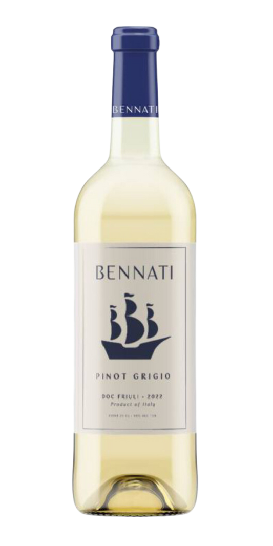 Bennati, Pinot Grigio, Friuli, 2022, 750 ml