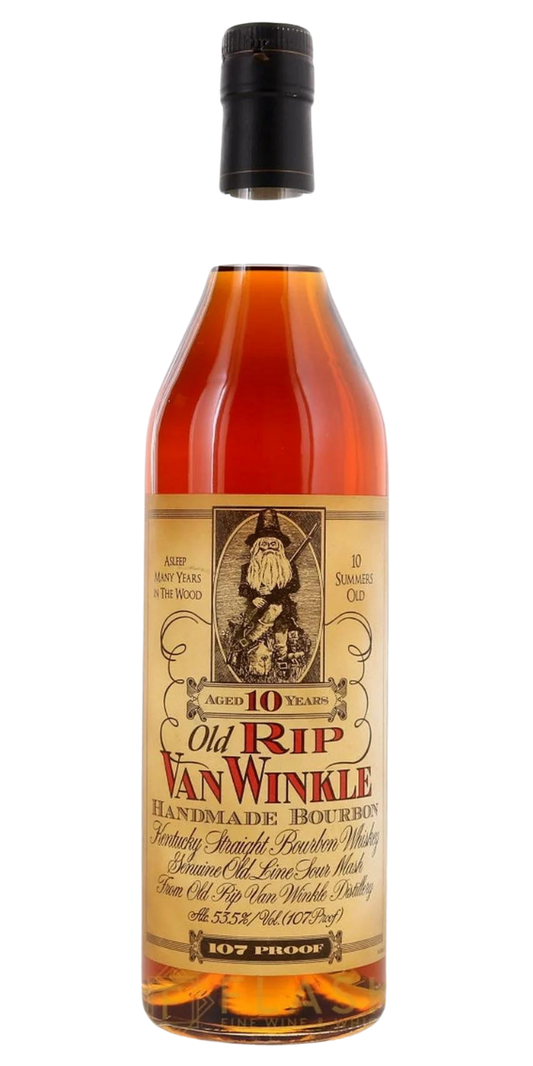 Pappy Van Winkle, Old Rip, 10 Years Old, Handmade Bourbon Whiskey, 750ml