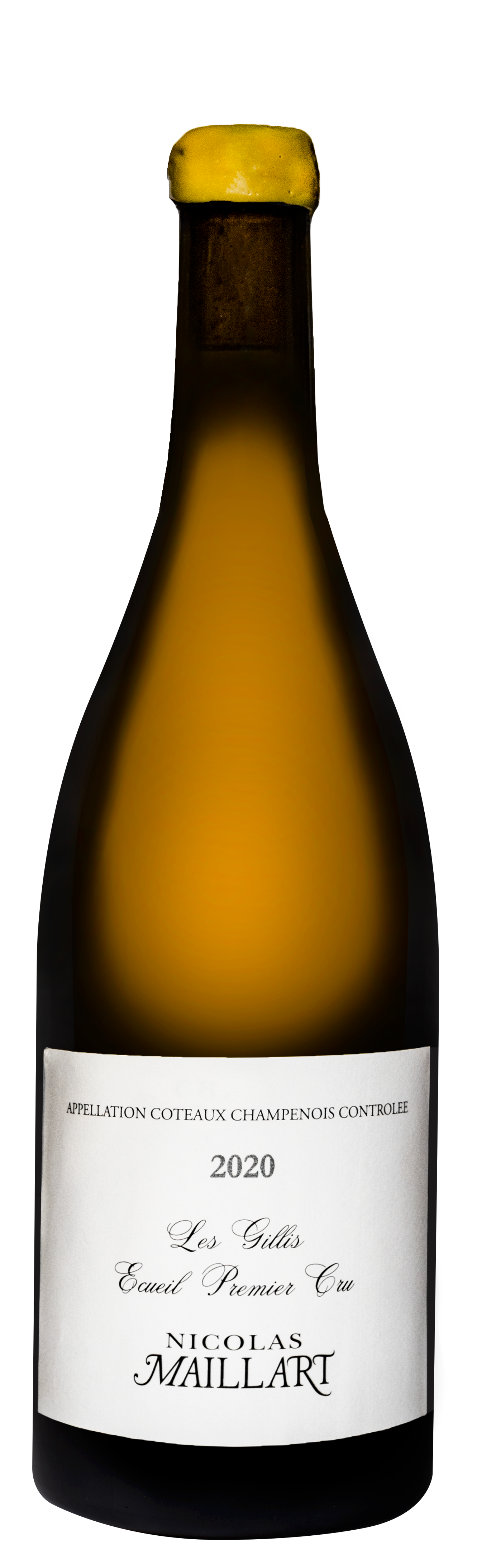 Nicolas Maillart, Les Gillis, Ecueil Premier Cru, Coteaux Champenois Blanc, 750 ml