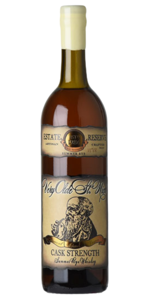 Very Olde St Nick Estate Rye Whiskey, 750 ml