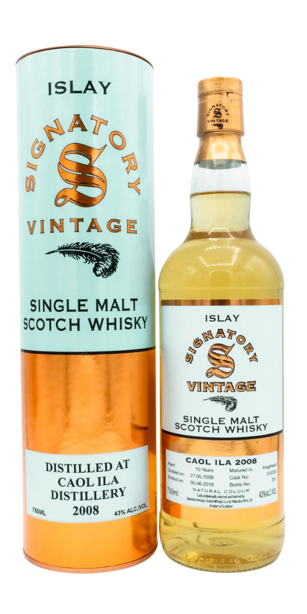 Signatory, Caol Ila 2008 9yrs, 750 ml