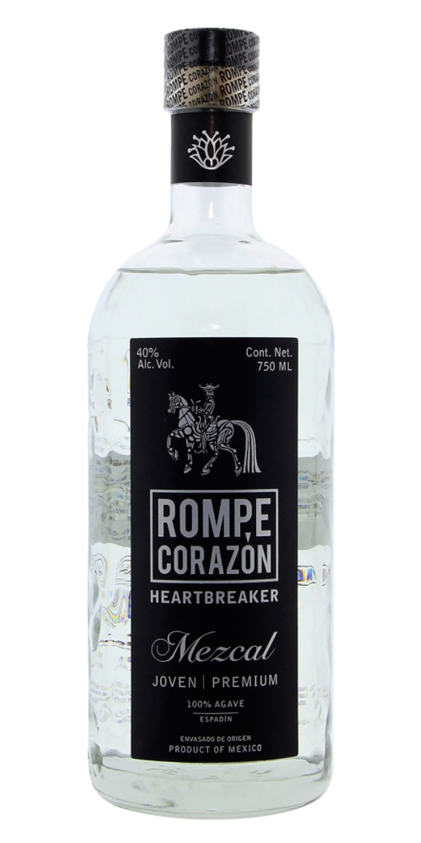 Rompe Corazon, Heartbreaker, Mezcal artesanal Joven, 750 ml