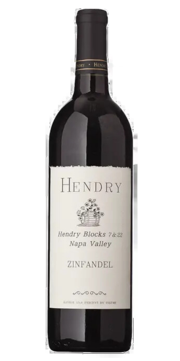 Hendry, Hendry Blocks 7 & 22 Zinfandel, Napa Valley, 2018, 750ml