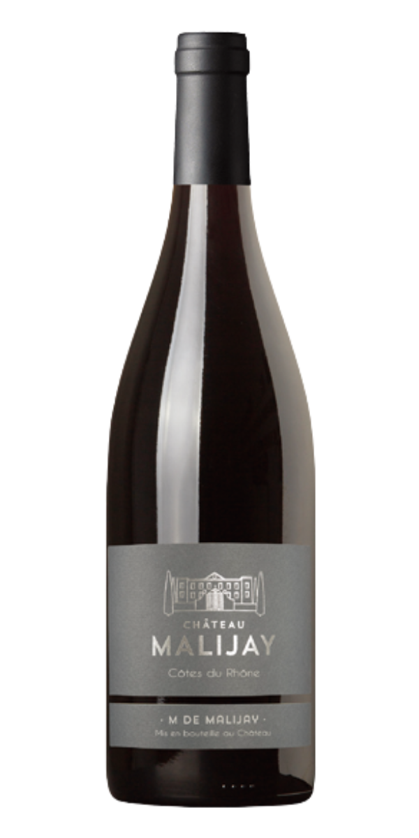 M de Malijay Rouge, Cotes du Rhone, 2021, 750 ml