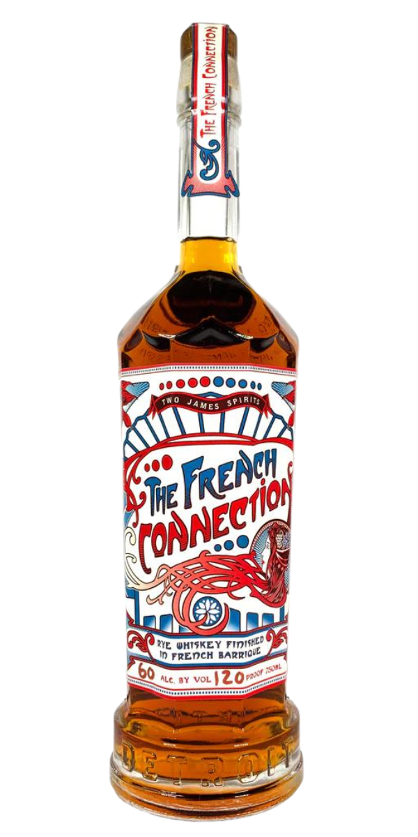 Two James Spirits, The French Connection Rye Whiskey, 750ml