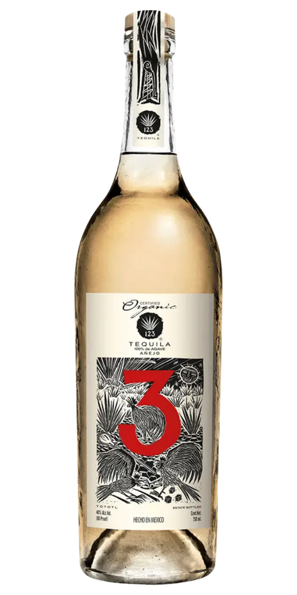 123 Tequila Anejo, 375 ml