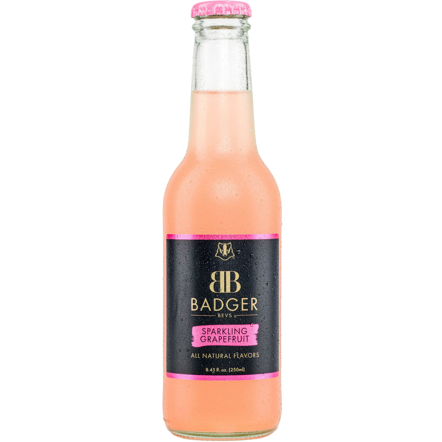 Badger Bevs Sparkling Grapefruit