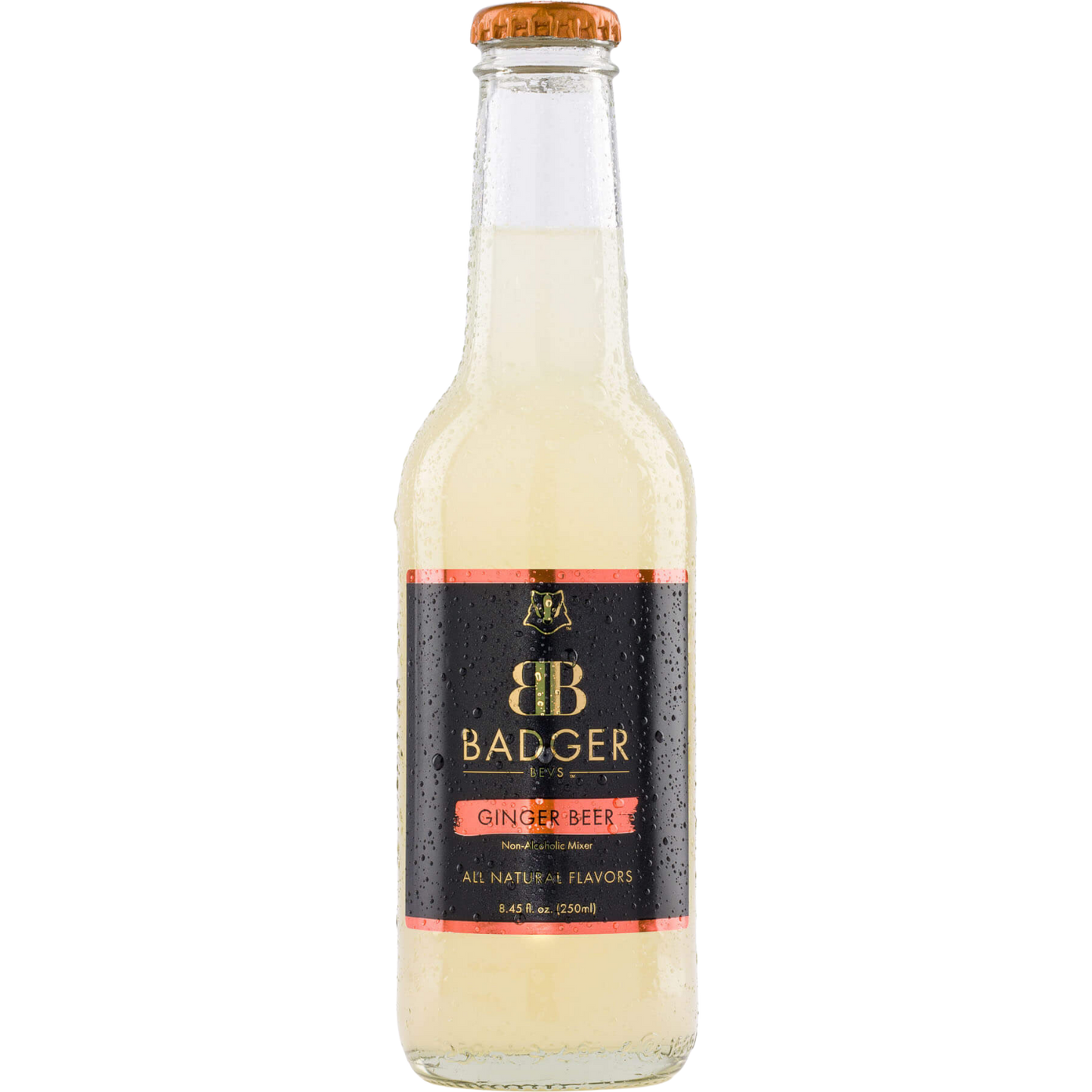 Badger Bevs, Ginger Beer, 250ml