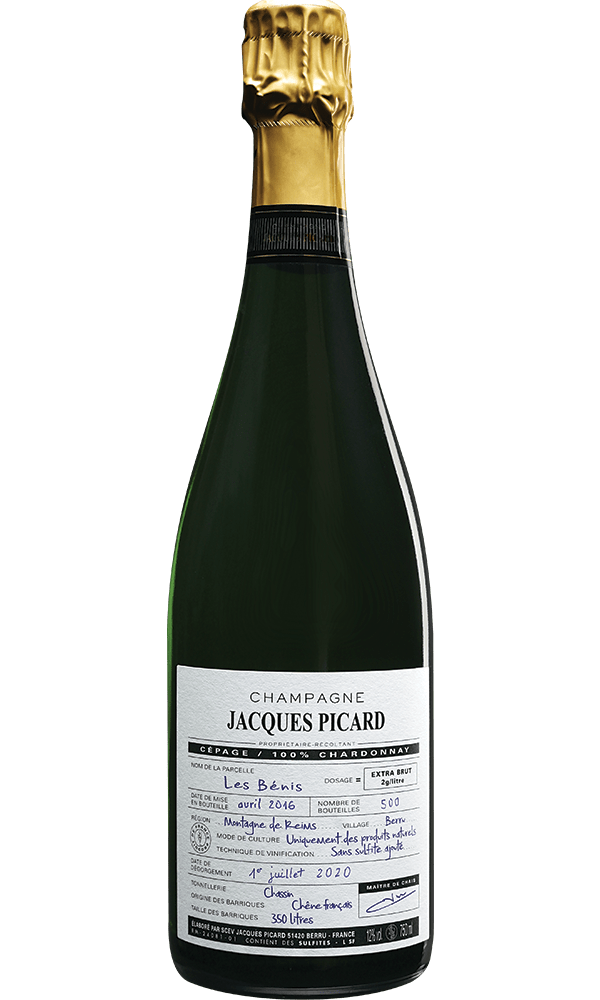 Champagne Jacques Picard, Les Benis, Blanc de Blancs, 750ml