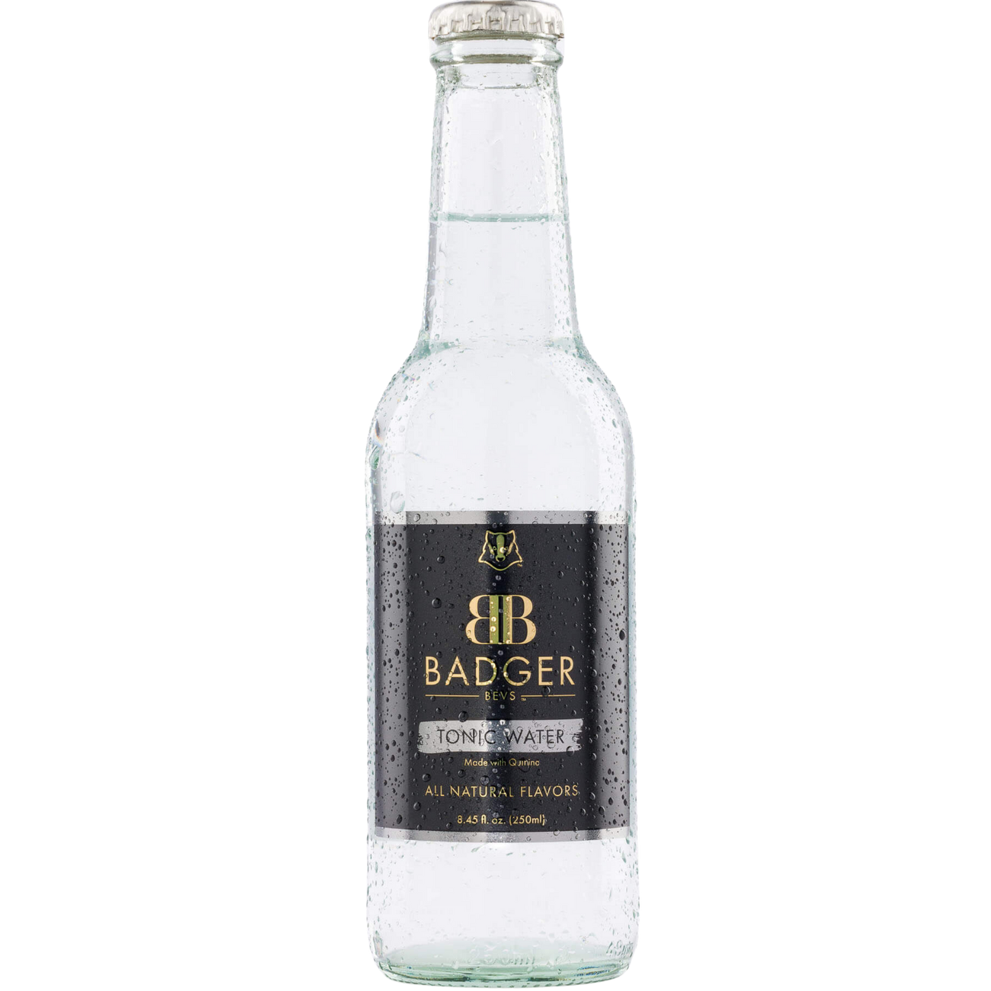 Badger Bevs, Tonic Water, 250ml