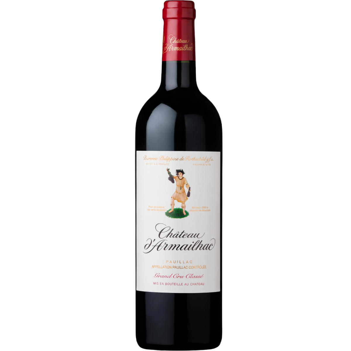 Chateau d'Armailhac, 5eme Cru Classe, Pauillac, 2016, 750 ml