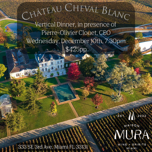 Chateau Cheval Blanc Vertical Dinner - 12.10.2025