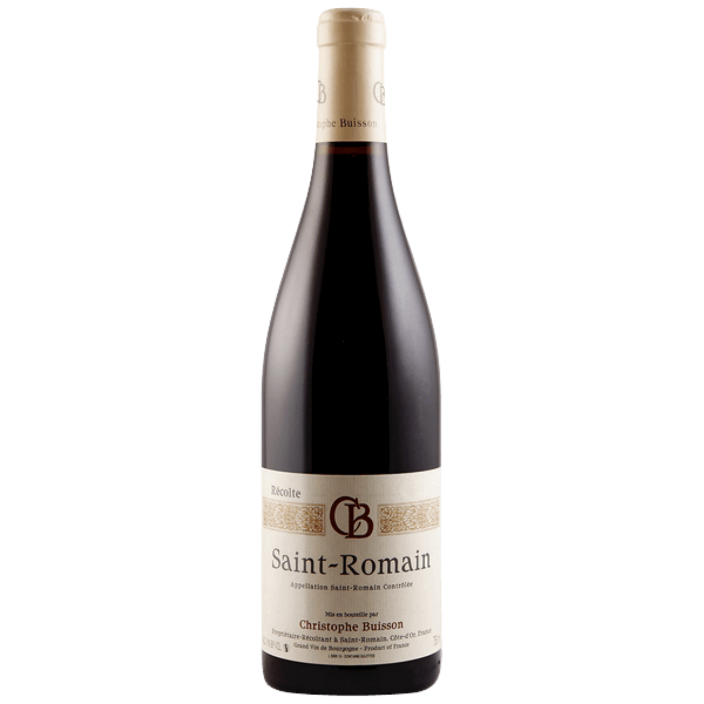 Christophe Buisson, Saint Romain Rouge, 2015, 750ml