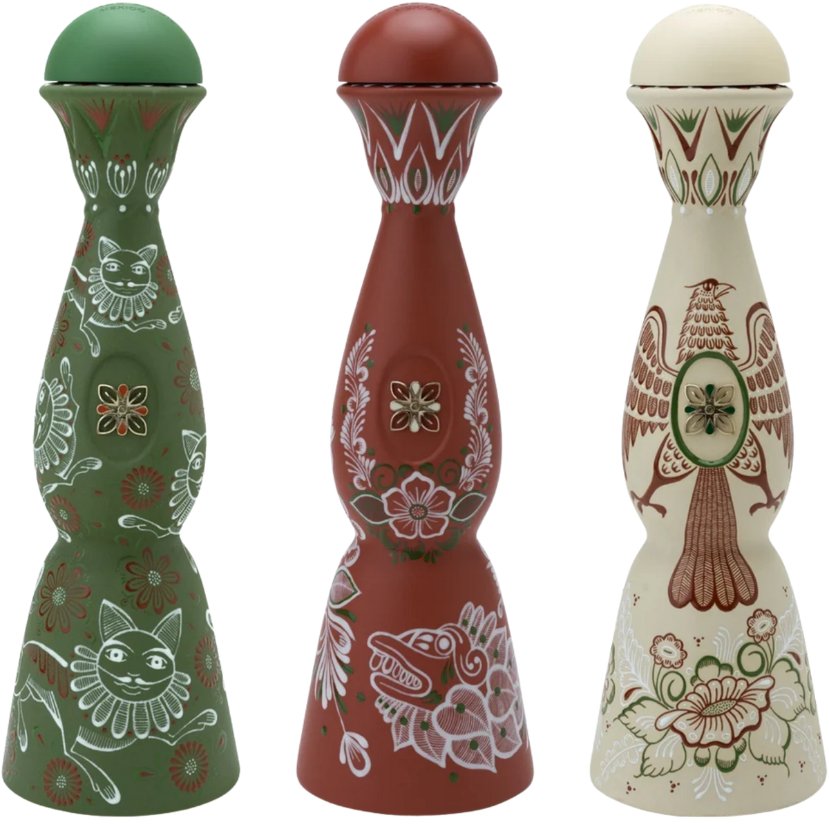 Clase Azul 'Master Artisans: Jimon Lopez', 3 Bottle Multipack,  Limited Edition, Extra Anejo Tequila, 2024, 1000ml