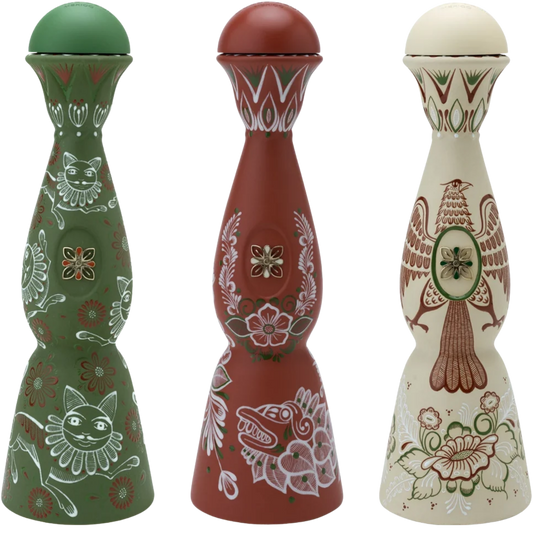 Clase Azul 'Master Artisans: Jimon Lopez', 3 Bottle Multipack,  Limited Edition, Extra Anejo Tequila, 2024, 1000ml