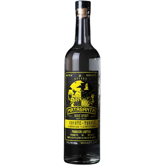 Matasanta, Mezcal Artesanal, Coyote Tobala, 750ml