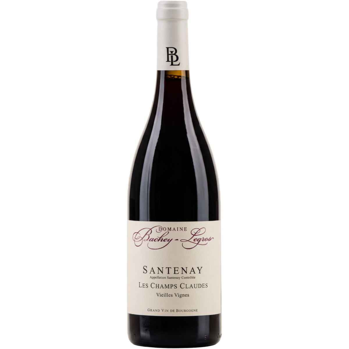 Domaine Bachey Legros, Santenay Rouge, Les Champs Claudes, Vieilles Vignes, 2022, 750ml