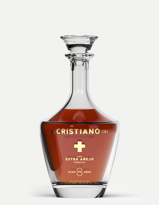 El Cristiano Ocho, Extra Anejo, 750ml
