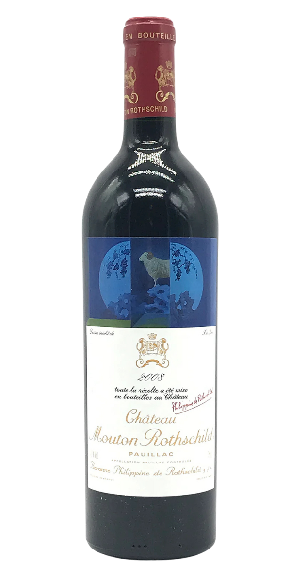 Chateau Mouton Rothschild Premier Cru Classe, Pauillac, 2008, 750 ml