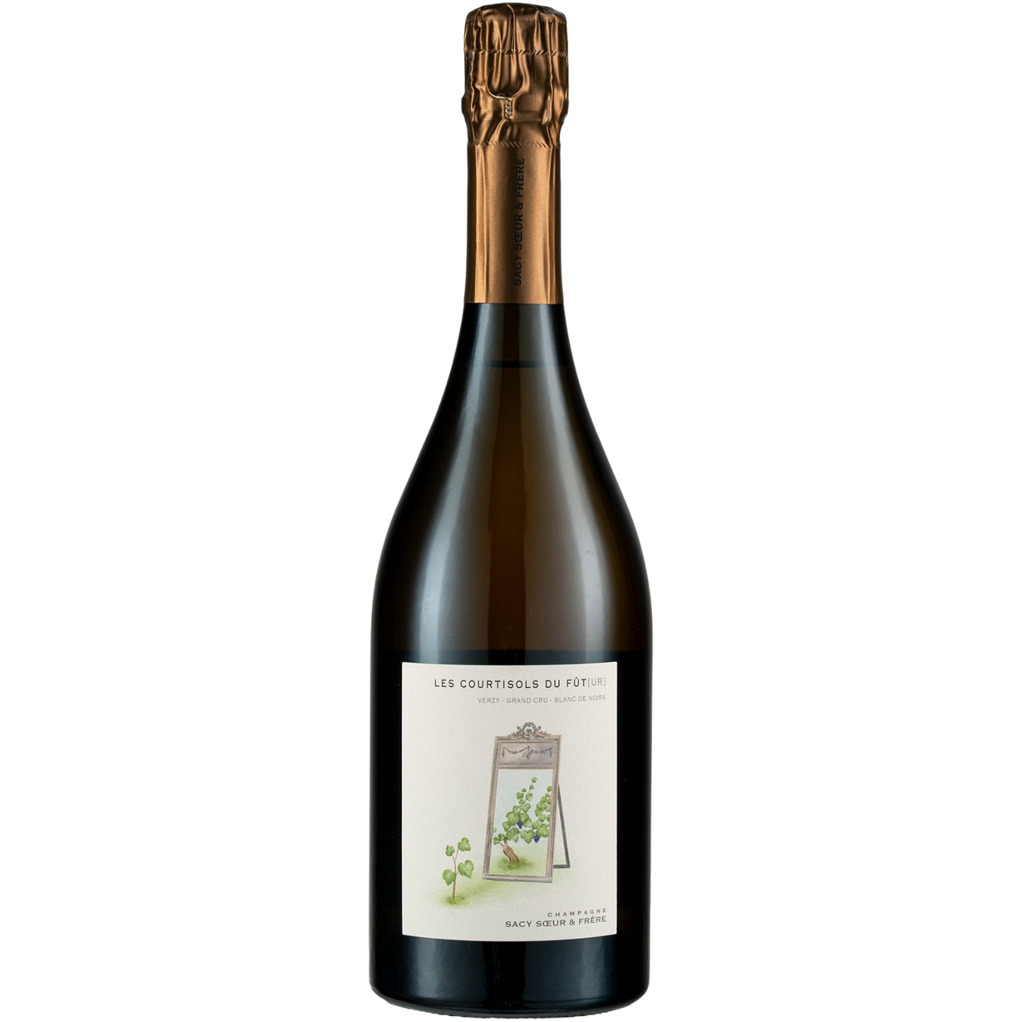 Champagne Sacy, Soeur Et Frere, Les Courtisols Du Futur, Blanc De Noirs, Brut Nature, 2020, 750 ml