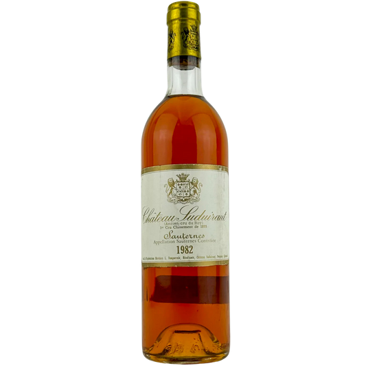 Chateau Suduiraut, Sauternes, 1982, 750ml