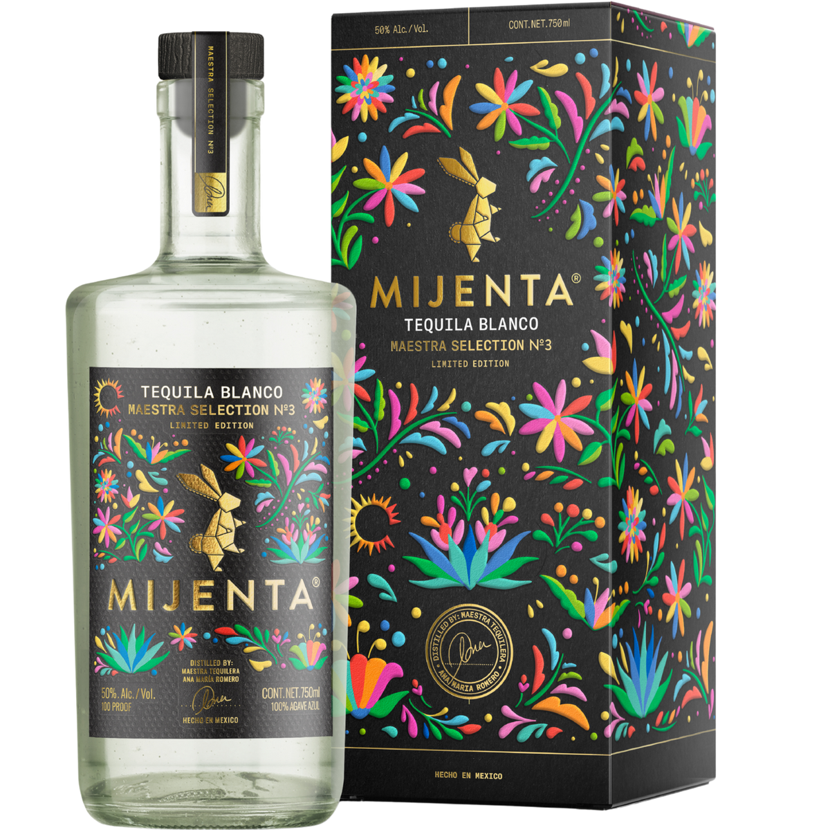Tequila Mijenta, Blanco, Maestra Selection No. 3, 750 ml