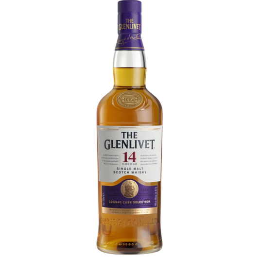 The Glenlivet 14 Year, Single Malt Scotch, 750ml
