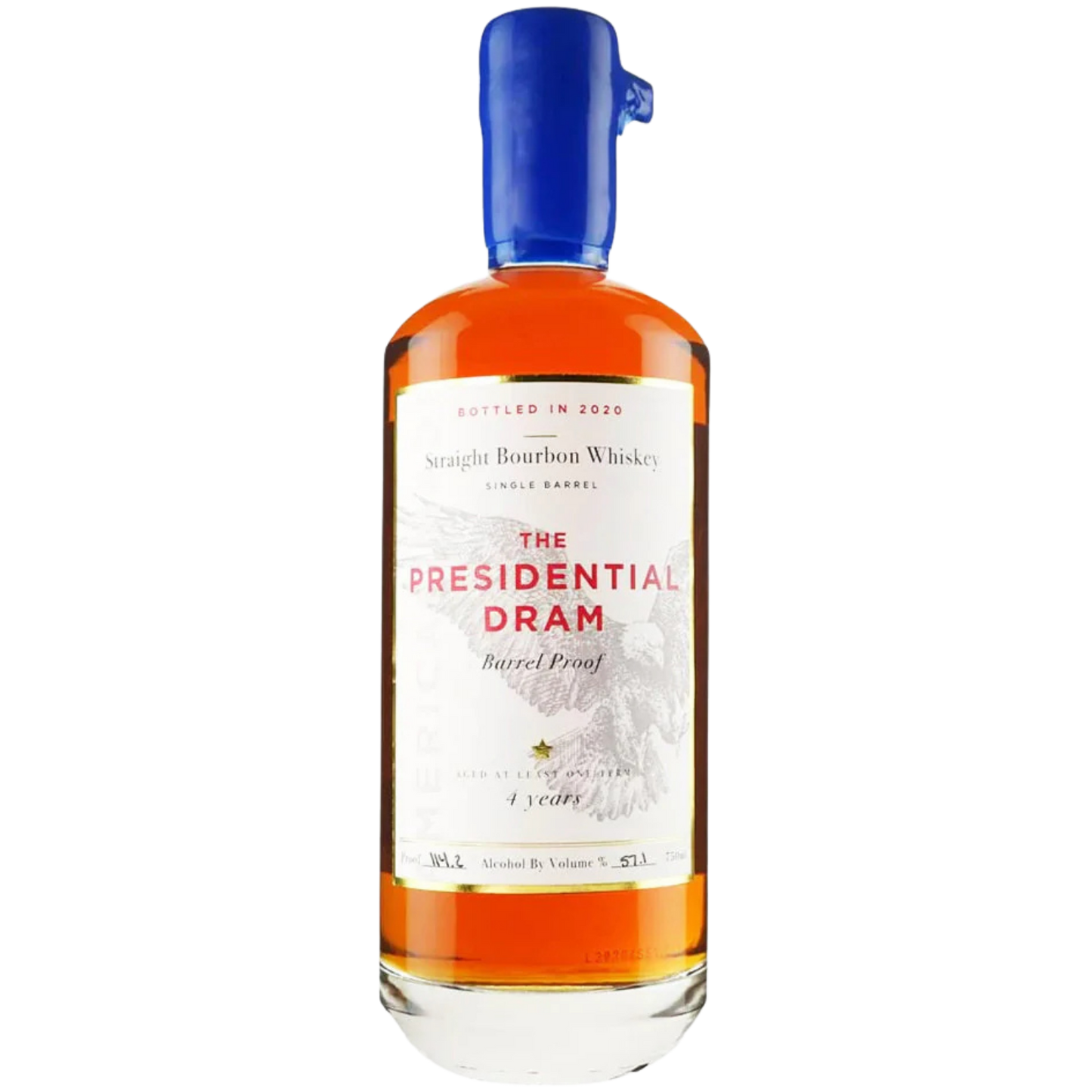The Presidential Dram, Straight Rye Whisky, 4 Years, 700 ml