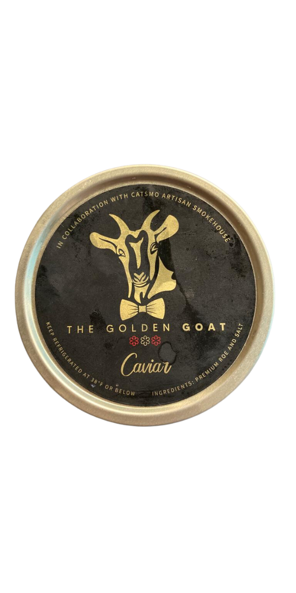 The Golden Goat Caviar, 125g Kaluga