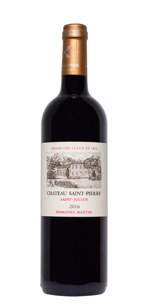 Chateau Saint-Pierre 4eme Cru Classe, Saint-Julien, 2015, 750 ml