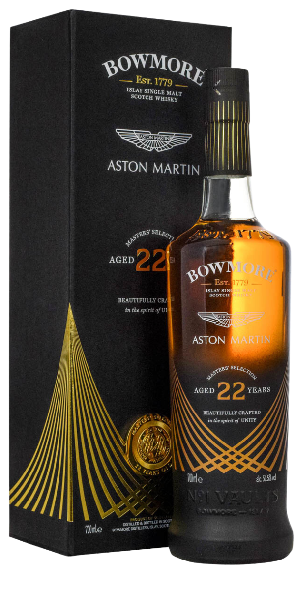Bowmore, Masters' Selection, Aston Martin, 22 Year Old Single Malt Scotch Whisky, 750ml