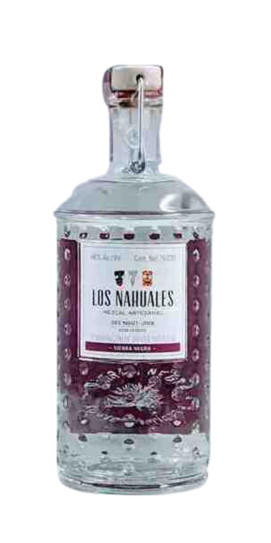 Los Nahuales, Sierra Negra, Mezcal Joven Artesanal, 750 ml