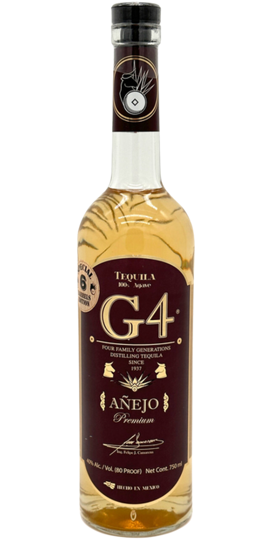 G4, Tequila Anejo, 750ml