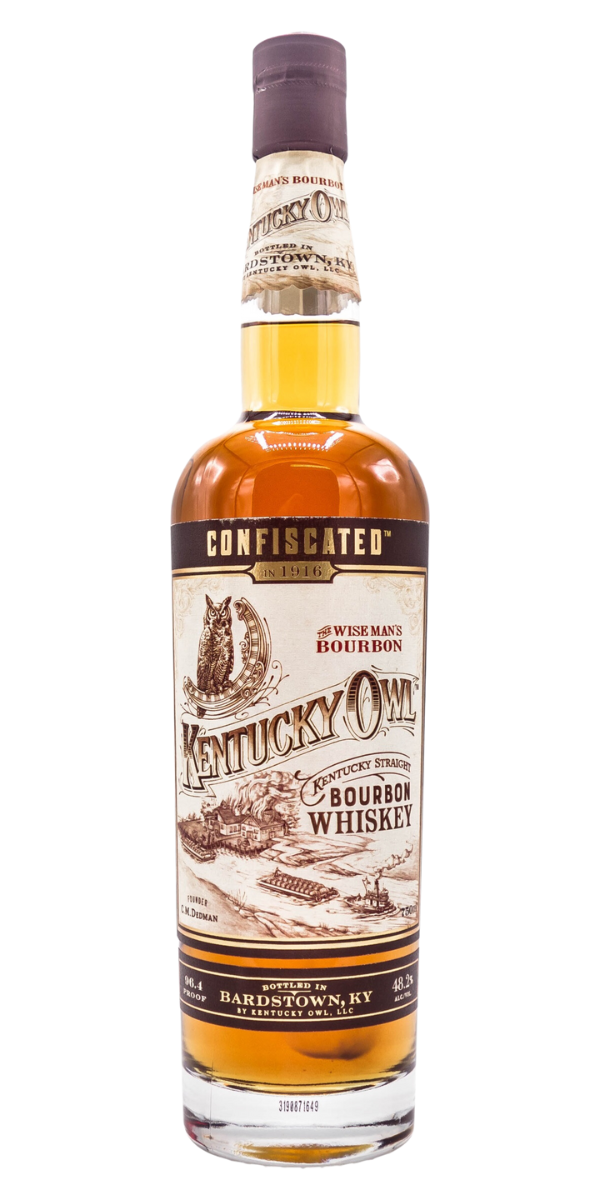 Kentucky Owl, Confiscated, Straight Bourbon Whiskey, 750ml
