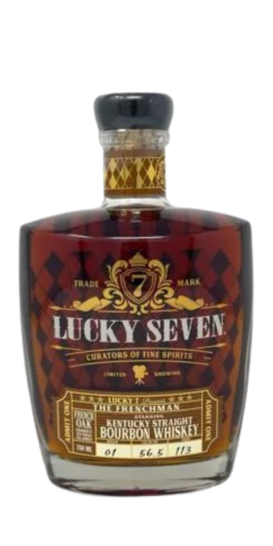 Lucky 7, The Frenchman, Kentucky Straight Bourbon Whiskey, 750 ml