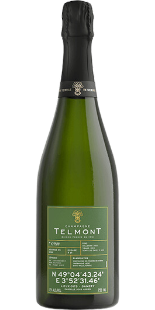 Champagne Telmont, Lieux-Dits Parcelle Sous Adrien, 2012, 750 ml