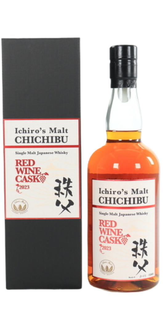 Ichiro's Malt Chichibu, Red Wine Cask, Single Malt Japanese Whisky, 750ml