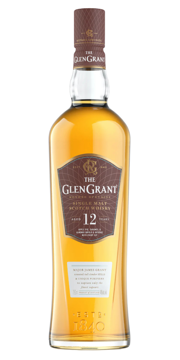 The Glen Grant, 12 Year Old, Single Malt Scotch Whisky, 750 ml