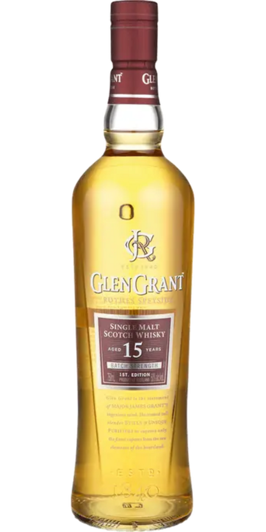 The Glen Grant, 15 Year Old, Single Malt Scotch Whisky, 750 ml