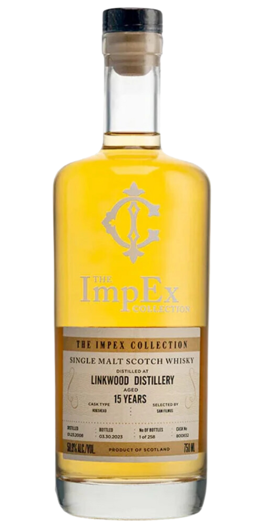 The ImpEx Collection, 15 Year Old, Linkwood Distillery 2008, 750ml