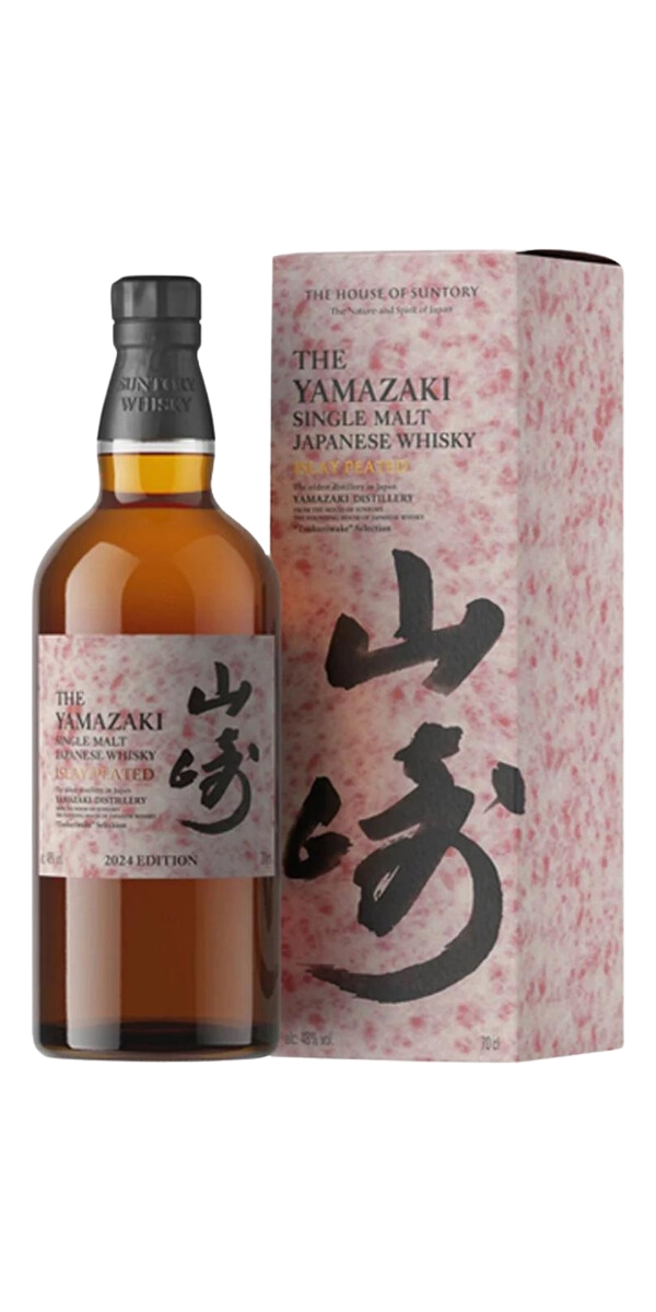 The Yamazaki, Islay Peated, Japanese Single Malt Whisky, 750ml