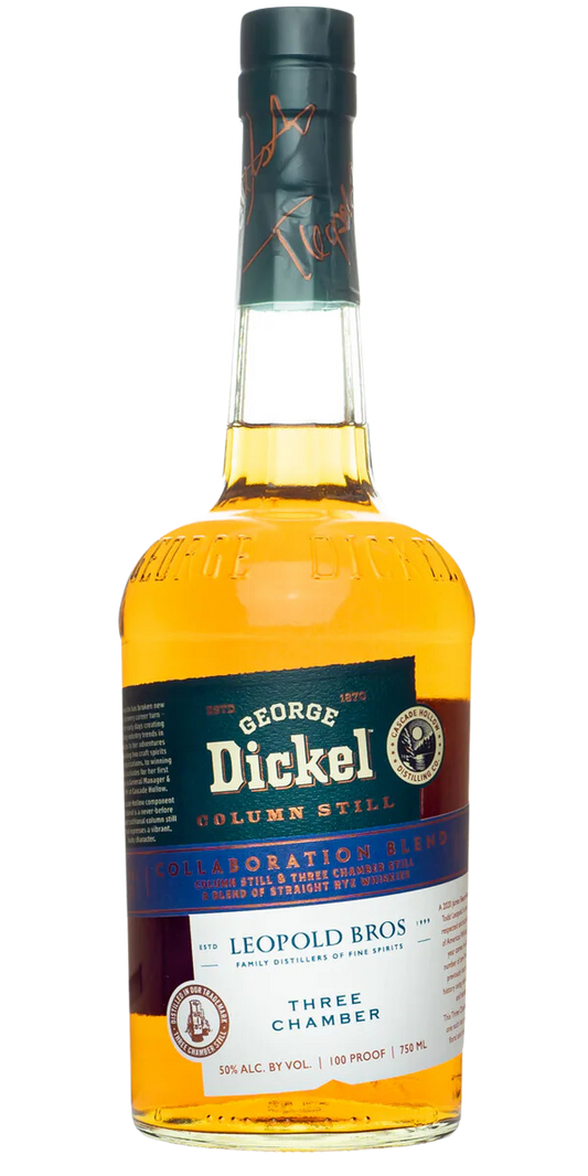 George Dickel & Leopold Bros, Collaboration Blend, Rye Whiskey, 750 ml