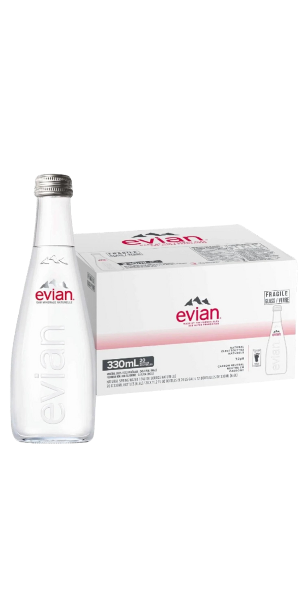 Evian Still 330ml - Case of 20