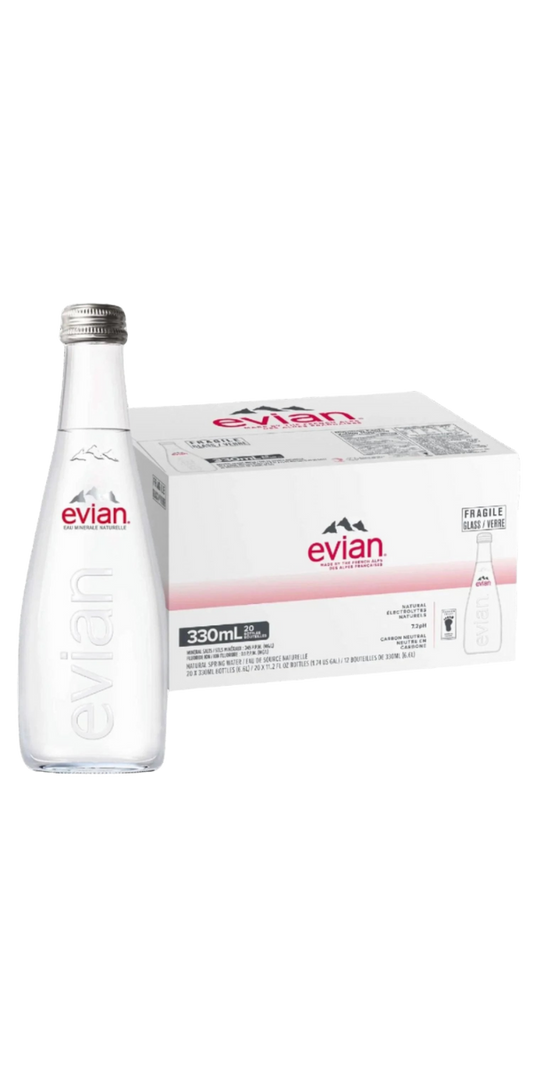 Evian Sparking 330ml - Case of 20
