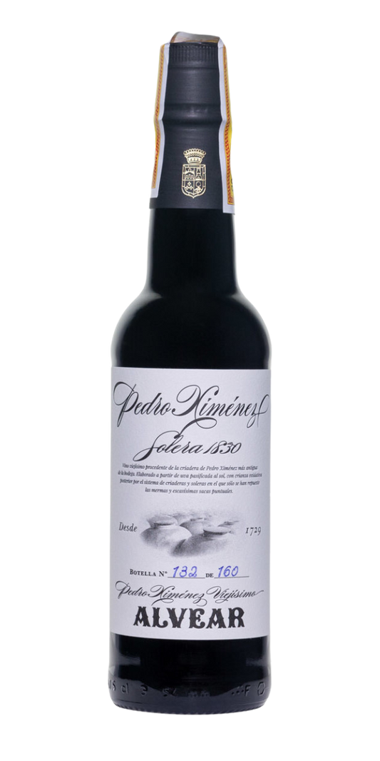 Alvear, Pedro Ximenez Solera 1830, 375 ml