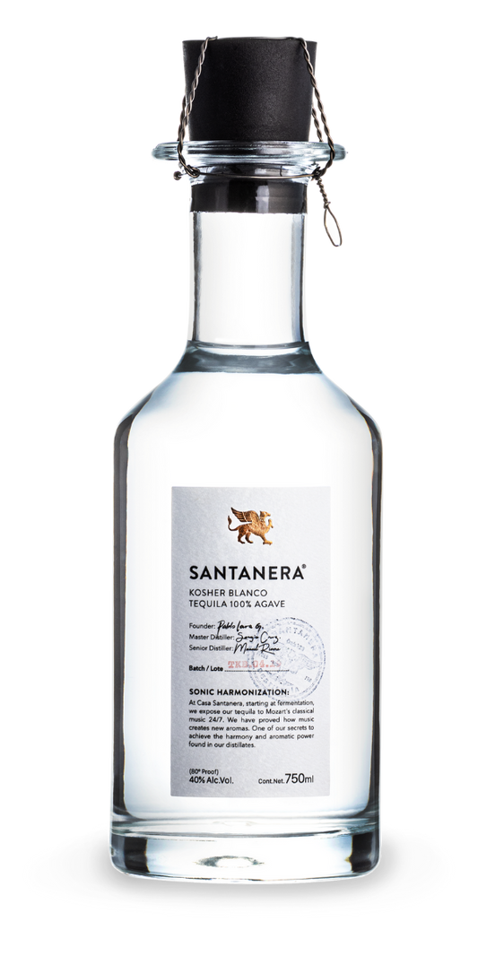 Santanera, Tequila Blanco, Kosher, 750 ml
