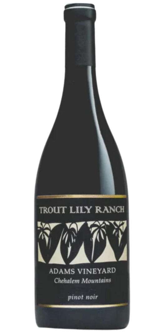 Trout Lily Ranch, Adams Vineyard, Pinot Noir, Chehalem Mountains, 2019, 750 ml