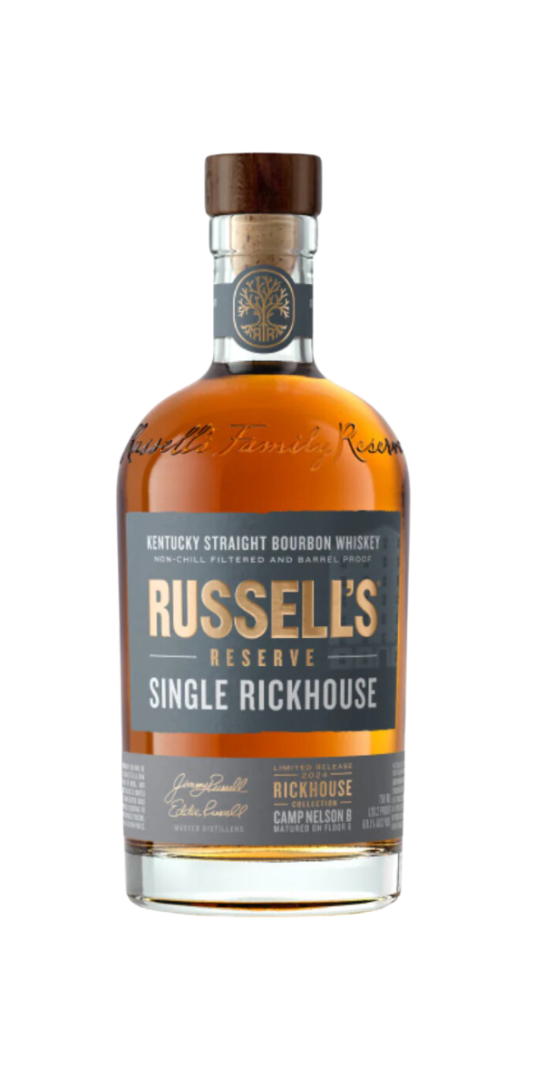 Russell's Reserve, Single Rickhouse, Camp Nelson B, Kentucky Straight Bourbon Whiskey, 750ml